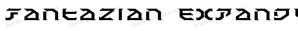 Fantazian Expanded字体转换